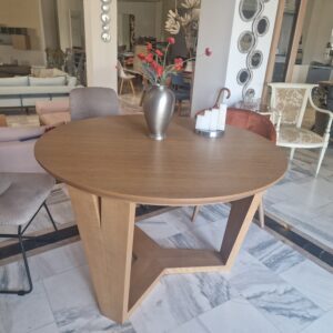 Προσφορά Τραπεζαρία  Ροτόντα Circle Δρυς διαμ.1.20μ. από 1.500-900